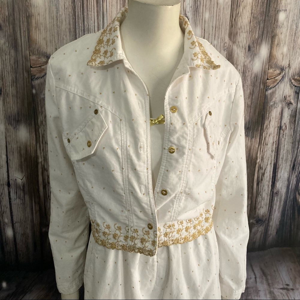 Cache Short Romper Suit W/Jacket - Picture 2 of 15